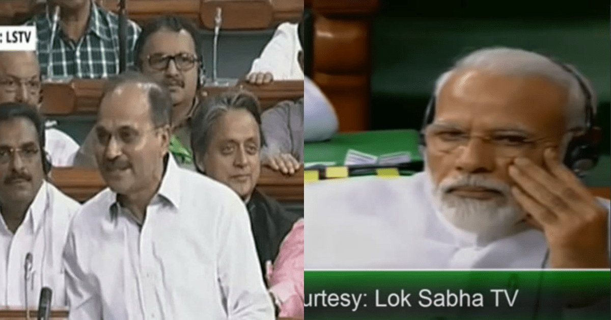 Congress leader Adhir Chowdhury rubs PM Narendra Modi the wrong way