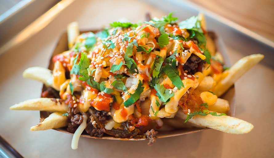 Baked Cheesy French Fries