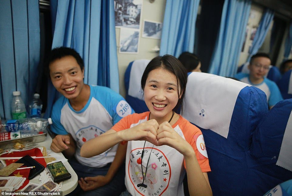 200 million single people in China, China Sends Thousand Singles On A ‘Love Train’ Journey So They Can Find A Partner