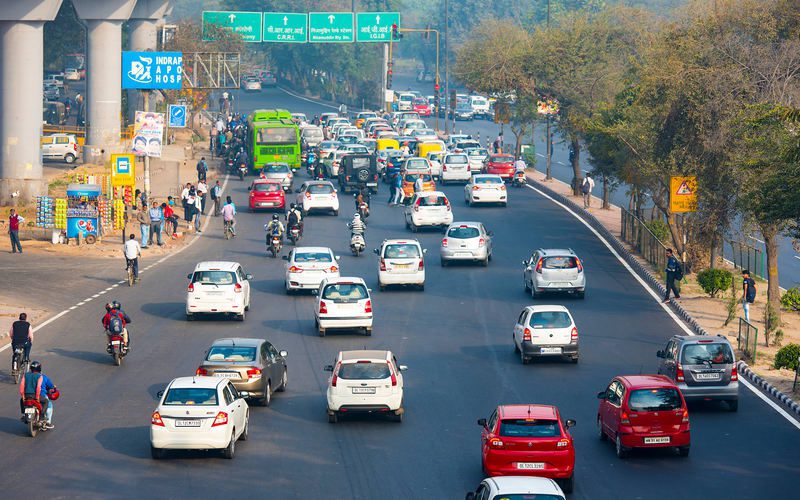 Delhi and Noida together get over 5000 challans after a New Motor Vehicles Act