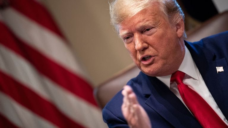 President Donald Trump Says Will “Strongly Consider” Testifying In Impeachment Probe