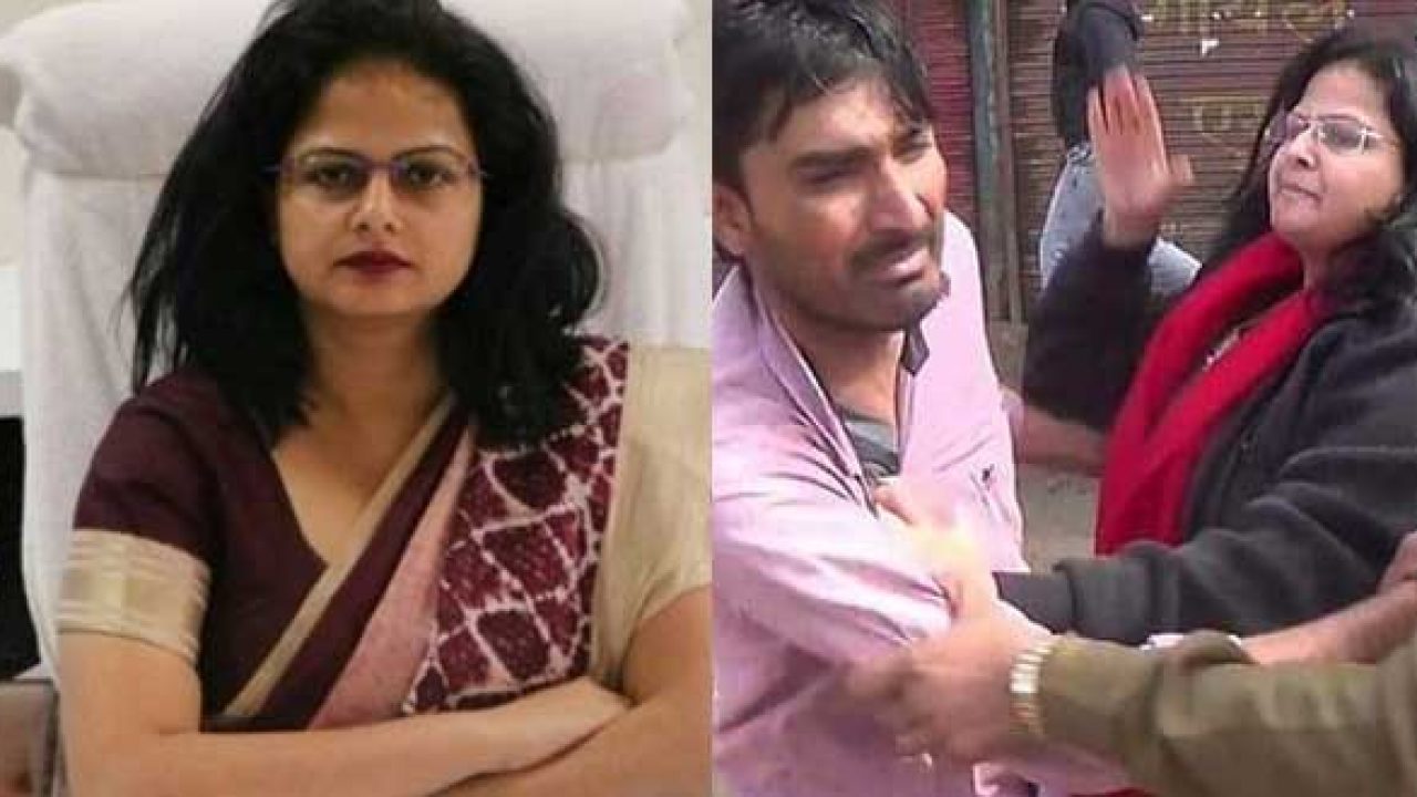 Rajgarh Collector who slapped BJP worker, removed