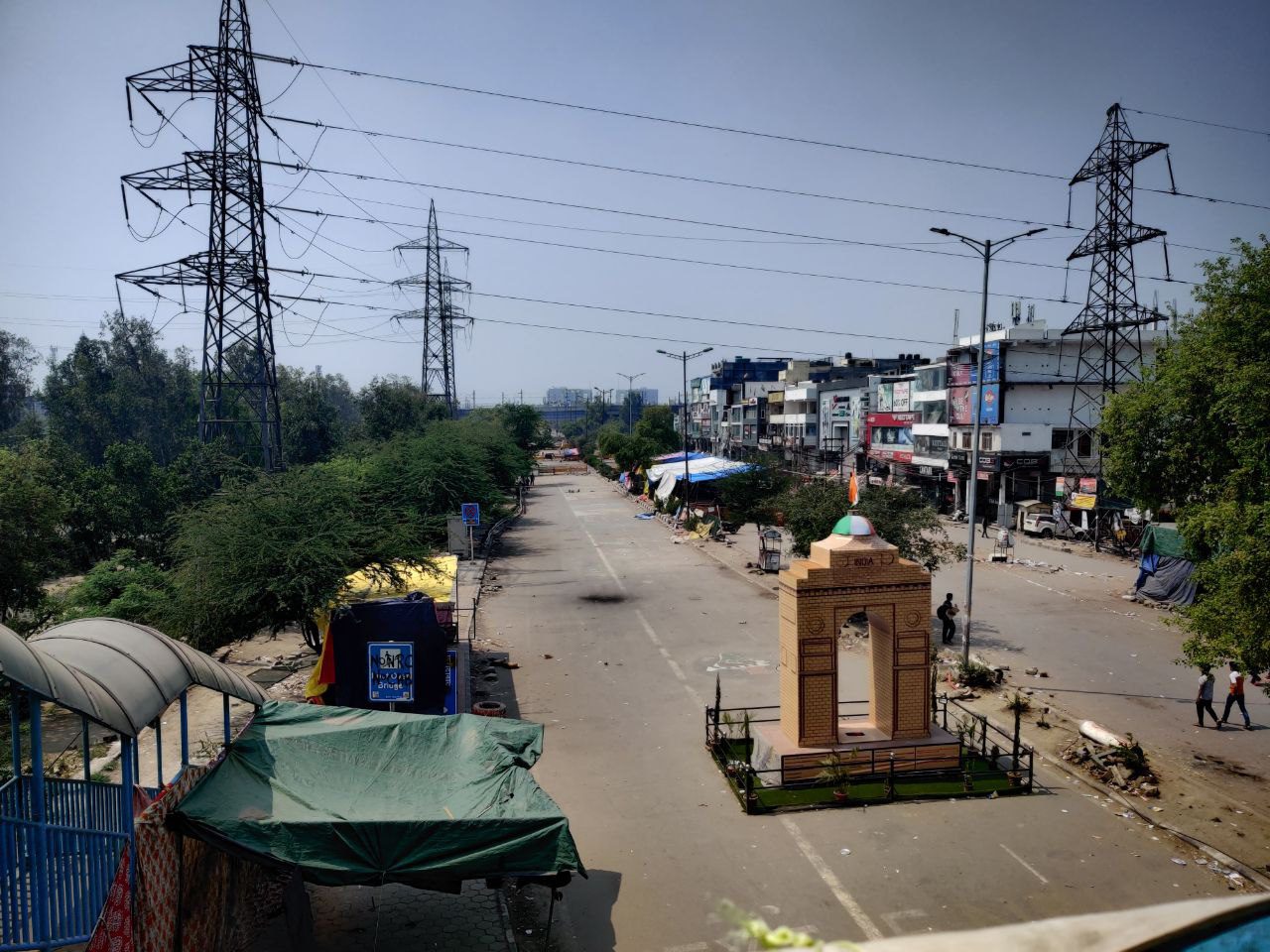 Shaheen Bagh area closed down amid COVID-19 pandemic