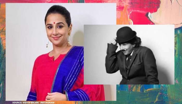 Vidhya Balan Remembers Charlie Chaplin