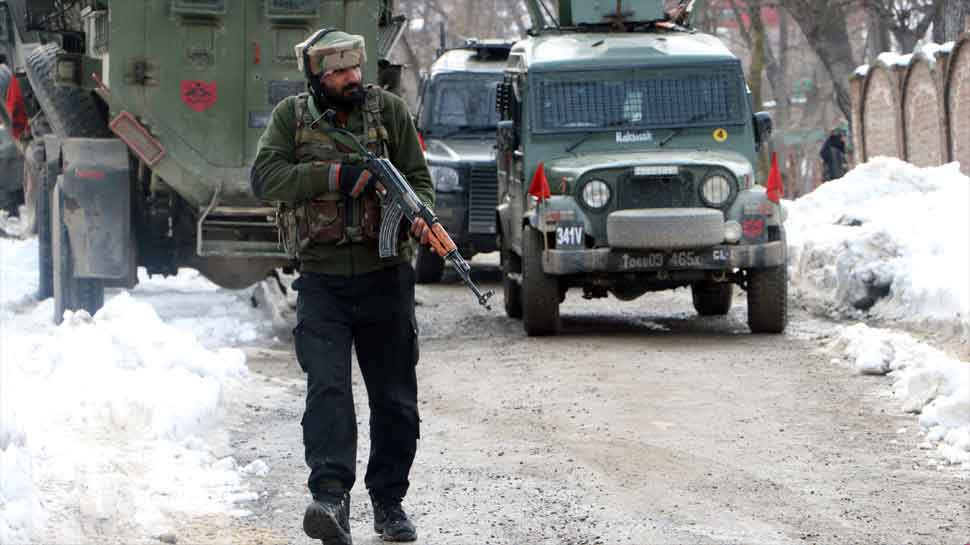 terrorists attack awantipora