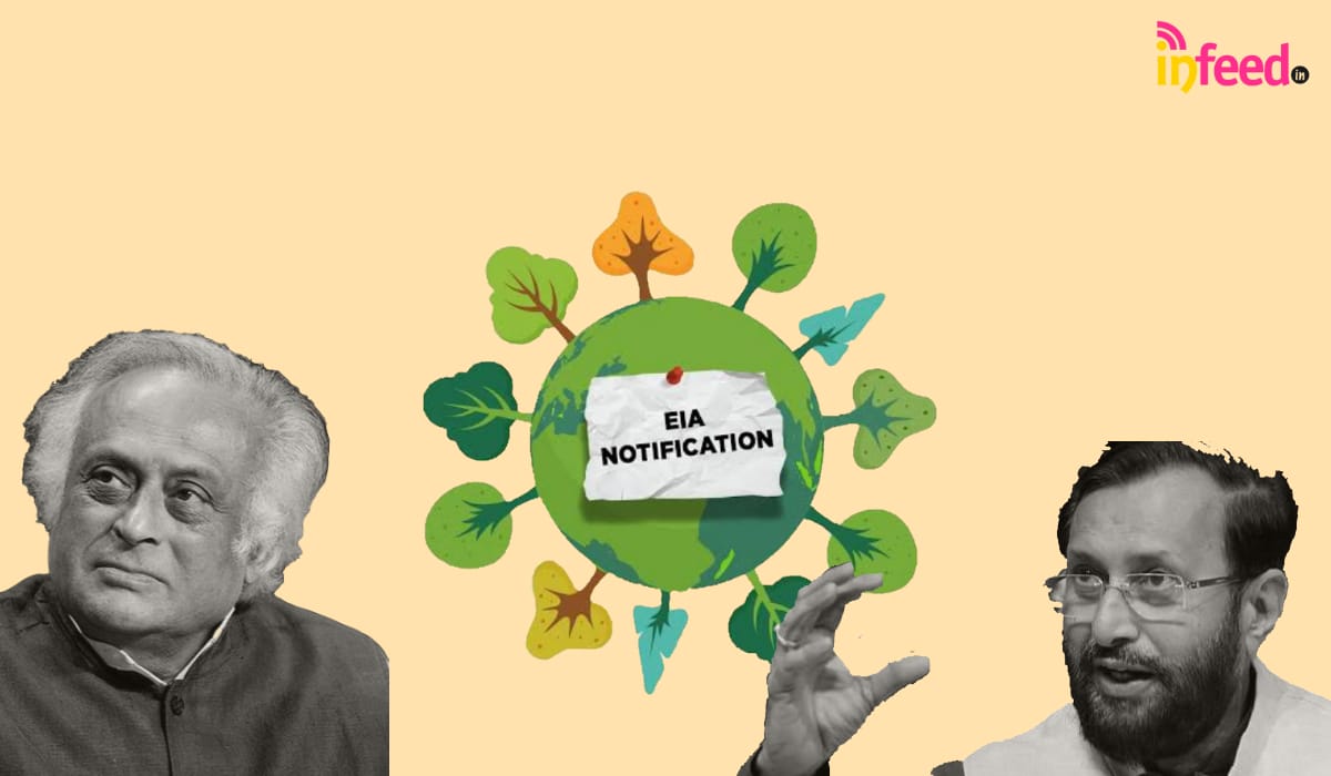 Jairam Corners government over EIA Notification