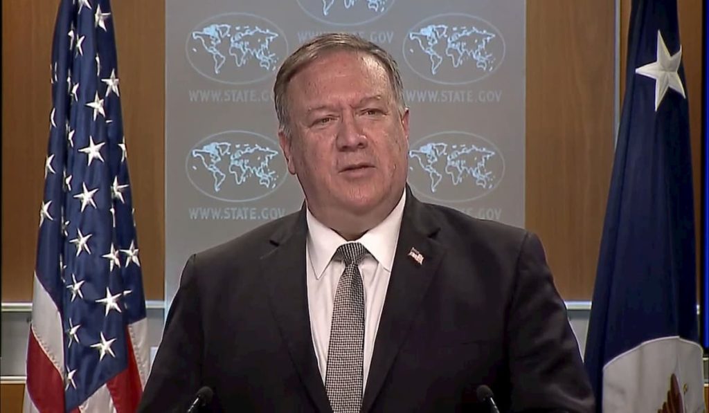 US Secretary Pompeo Attacks China Over Various Issues