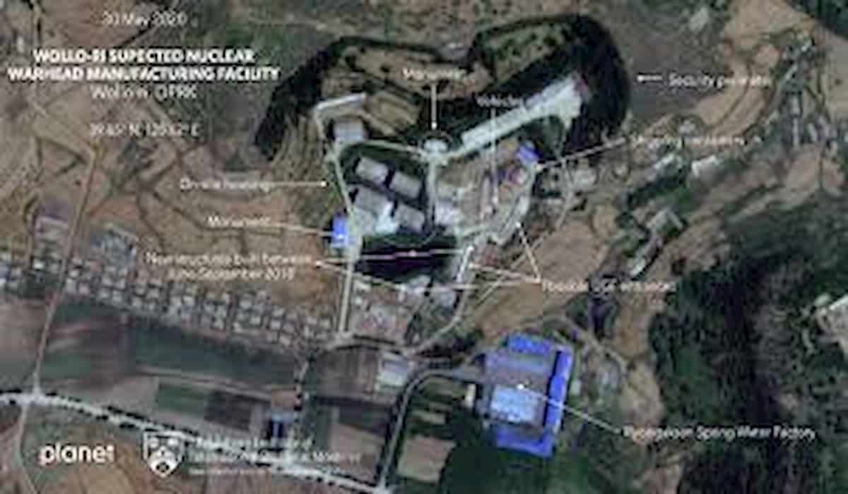 Satellite Imagery Reveal Suspected Activity at North Korea Nuclear Facility