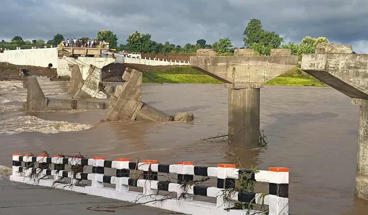 In MP, Bridge Collapses Even Before its inauguration