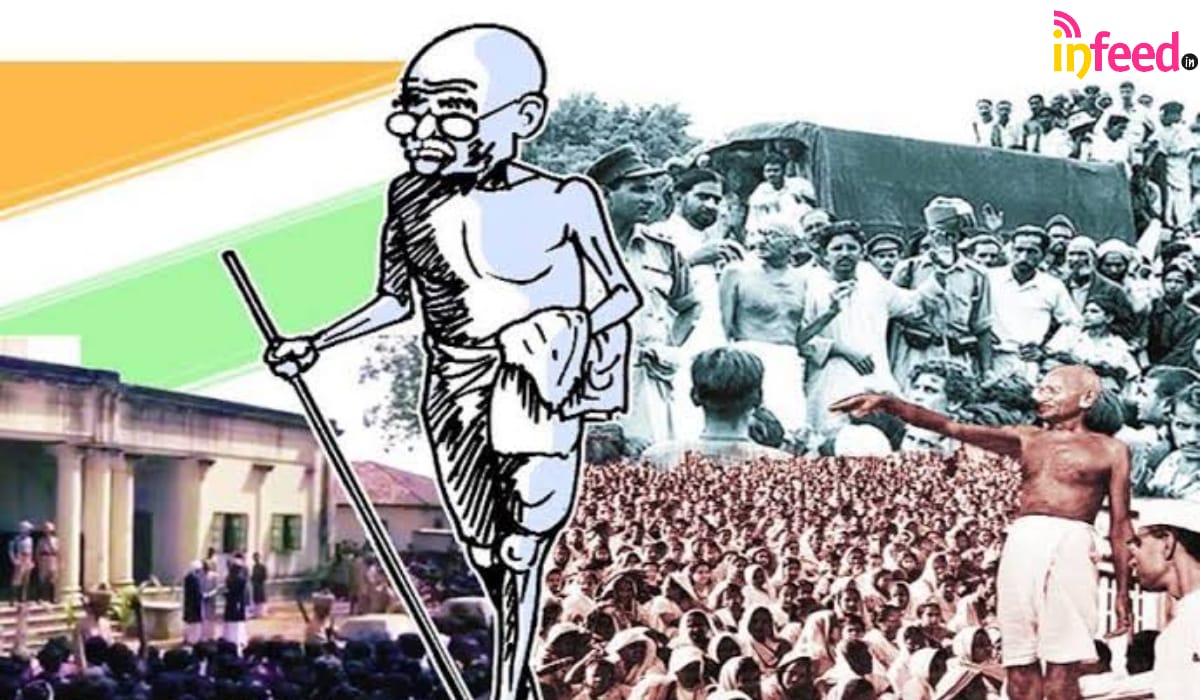 write a project report on the champaran movement and the role of mahatma gandhi