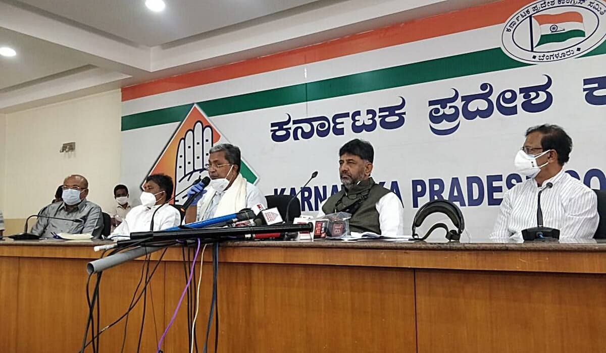 Karnataka Congress Drafts 100 Cr Plan to Procure Covid Vaccine