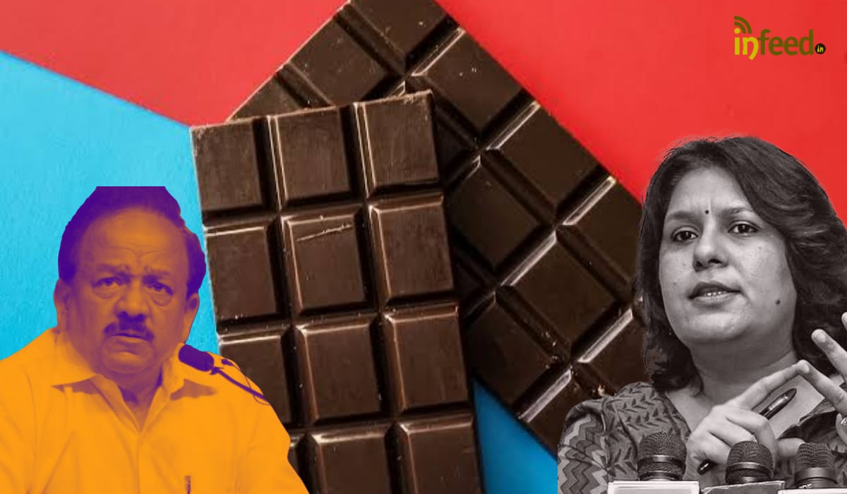 Congress Hits back on Health Minister Dark Chocolate Remark