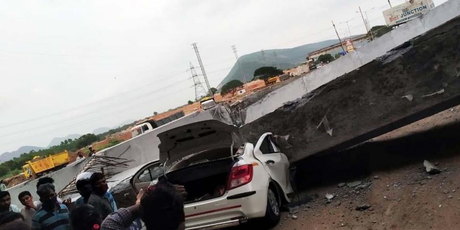 Flyover Collapses Vizag
