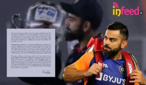 Kohli to Step Down as T20 Captain after world cup