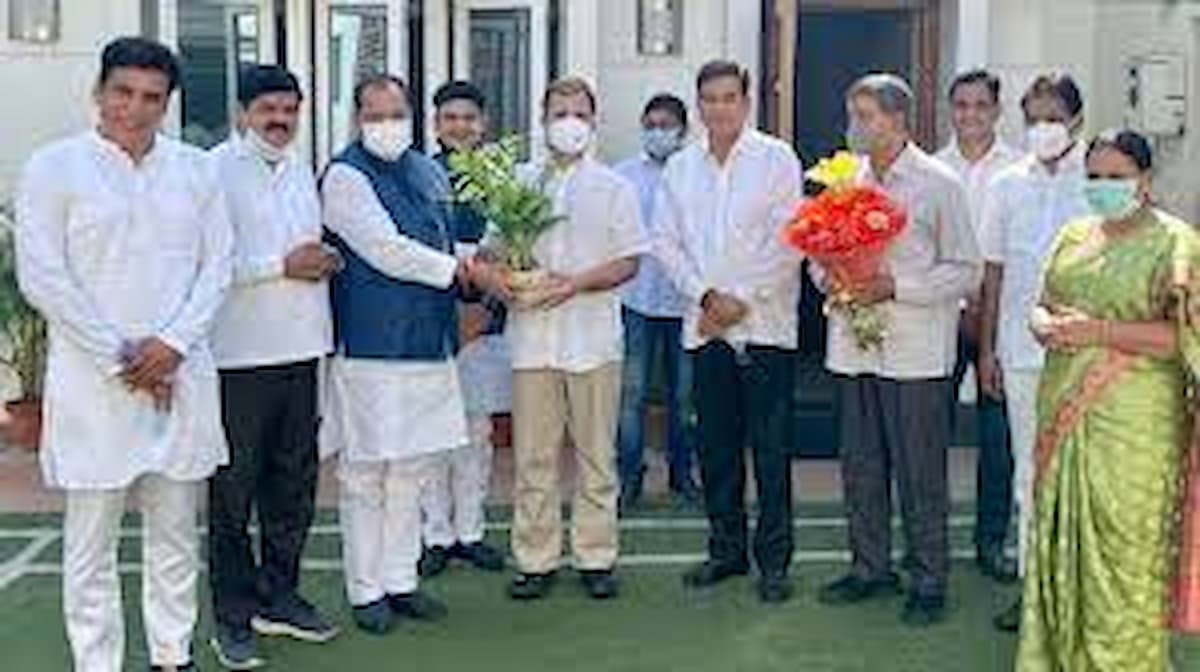 Uttarakhand Transport Minister Yashpal Arya Joins Congress with son Sanjeev Arya