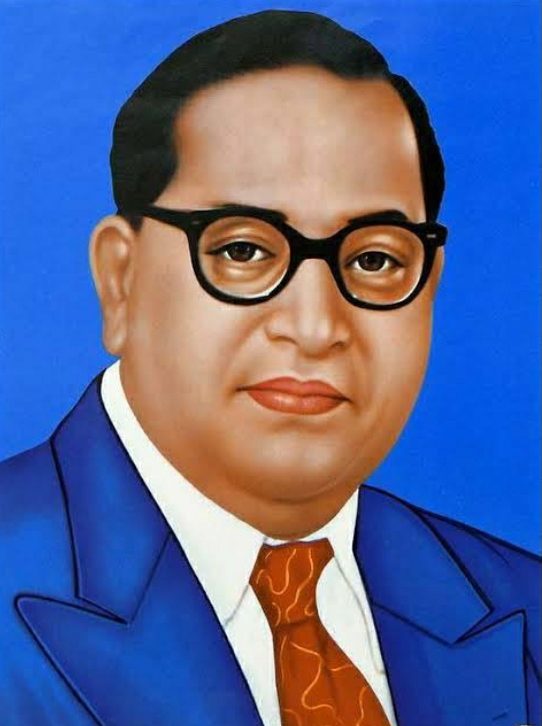 alt_txt = "Potrait of Baba Saheb Ambedkar"
